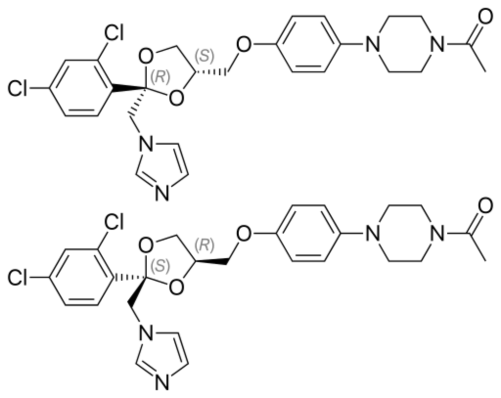 512px-Ketoconazole_enantiomers